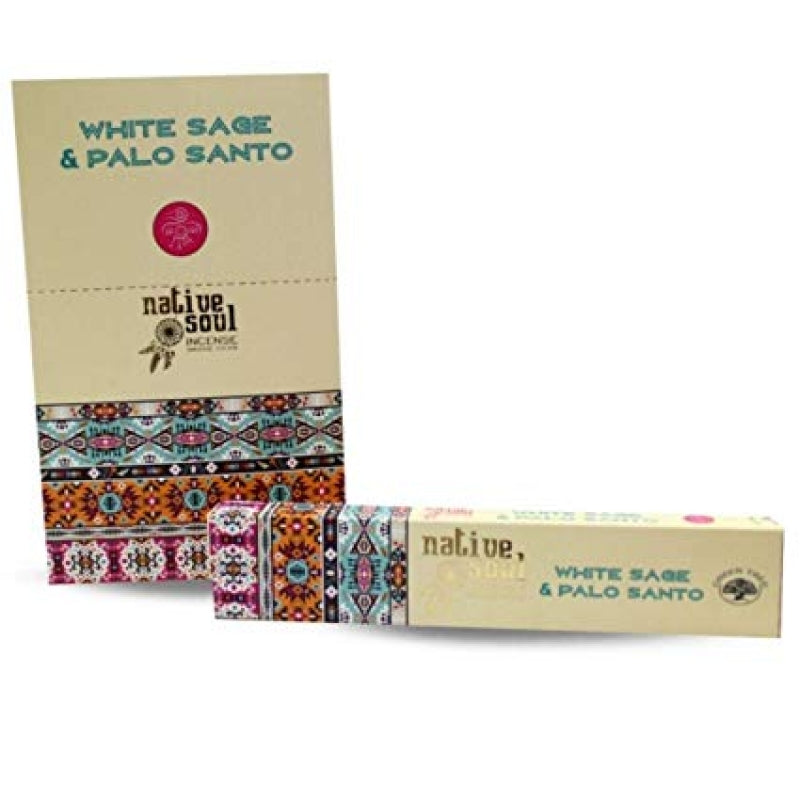 Green Tree Native Soul White Sage and Palo Santo Premium Incense Sticks (15gm)
Packet - My Wish List Gifts