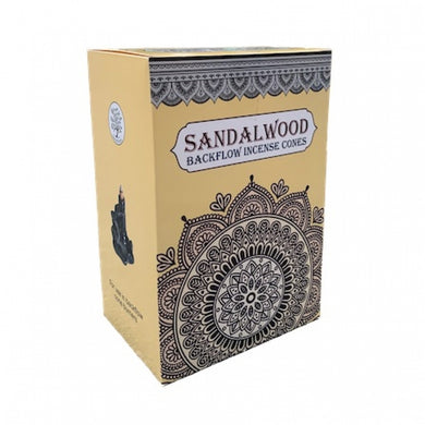 Sacred Tree Sandalwood Premium Backflow Incense Cone