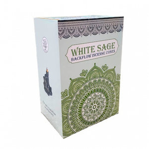 Sacred Tree White Sage Premium Backflow Incense Cone