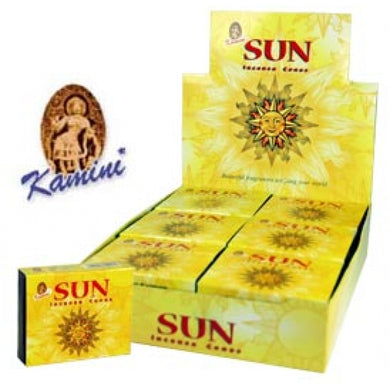 Kamini Sun Incense Cones