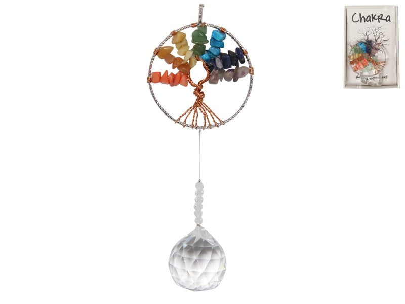 7 Chakra Gemstone Tree of Life Suncatcher - My Wish List Gifts