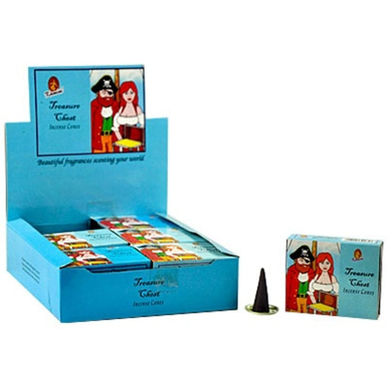 Kamini Treasure Chest Incense Cones