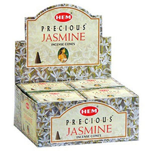 Hem Precious Jasmine Incense Cones