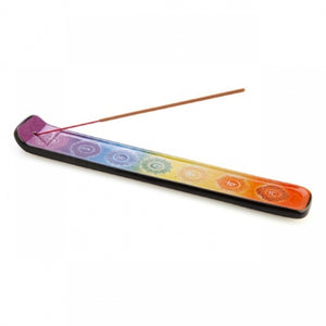 Seven 7 Chakra Symbols Incense Burner