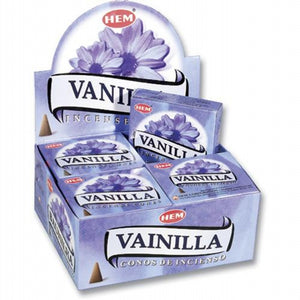 Hem Vanilla Incense Cones